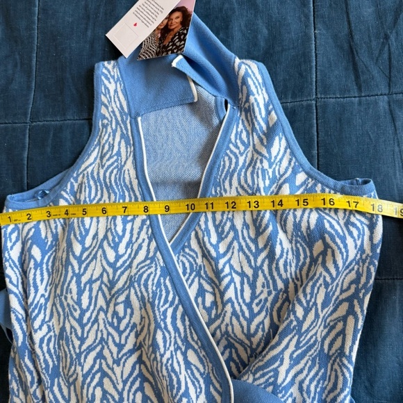 NWT Diane Von Furstenberg for Target Sleeveless MIDI Wrap Dress Size Medium - Picture 8 of 12